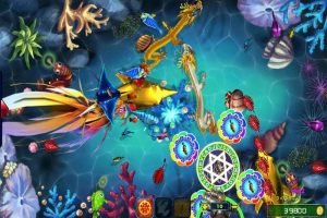 Thời điểm vàng để bắn khi đàn cá tụ lại trong màn chơi - Chơi game bắn cá